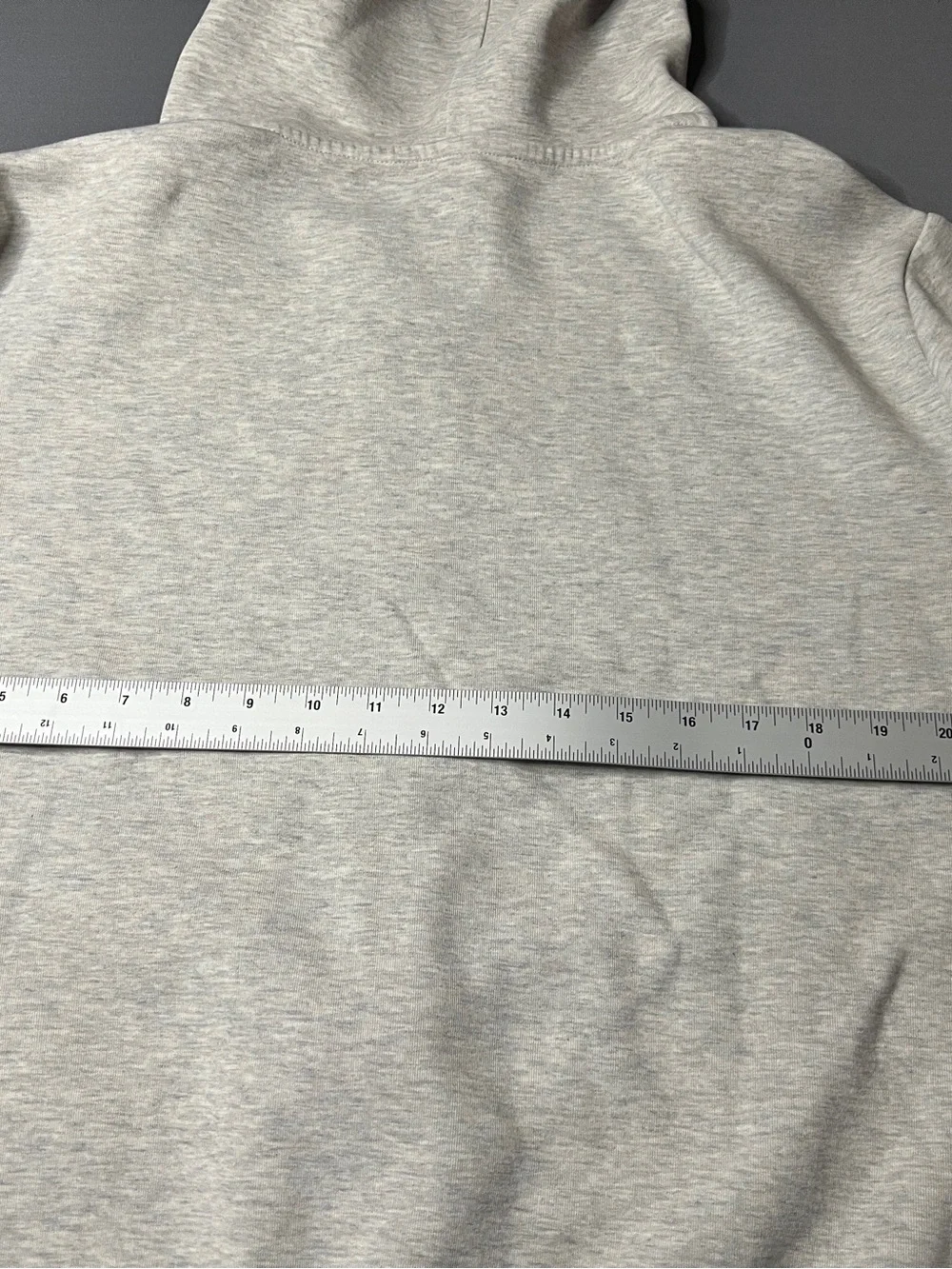 Polo by Ralph Lauren Heather Gray Zip-Up Hooded Sweatshirt